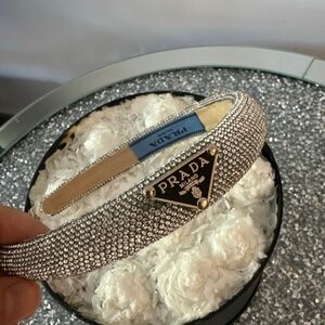 Elegant crystal headband